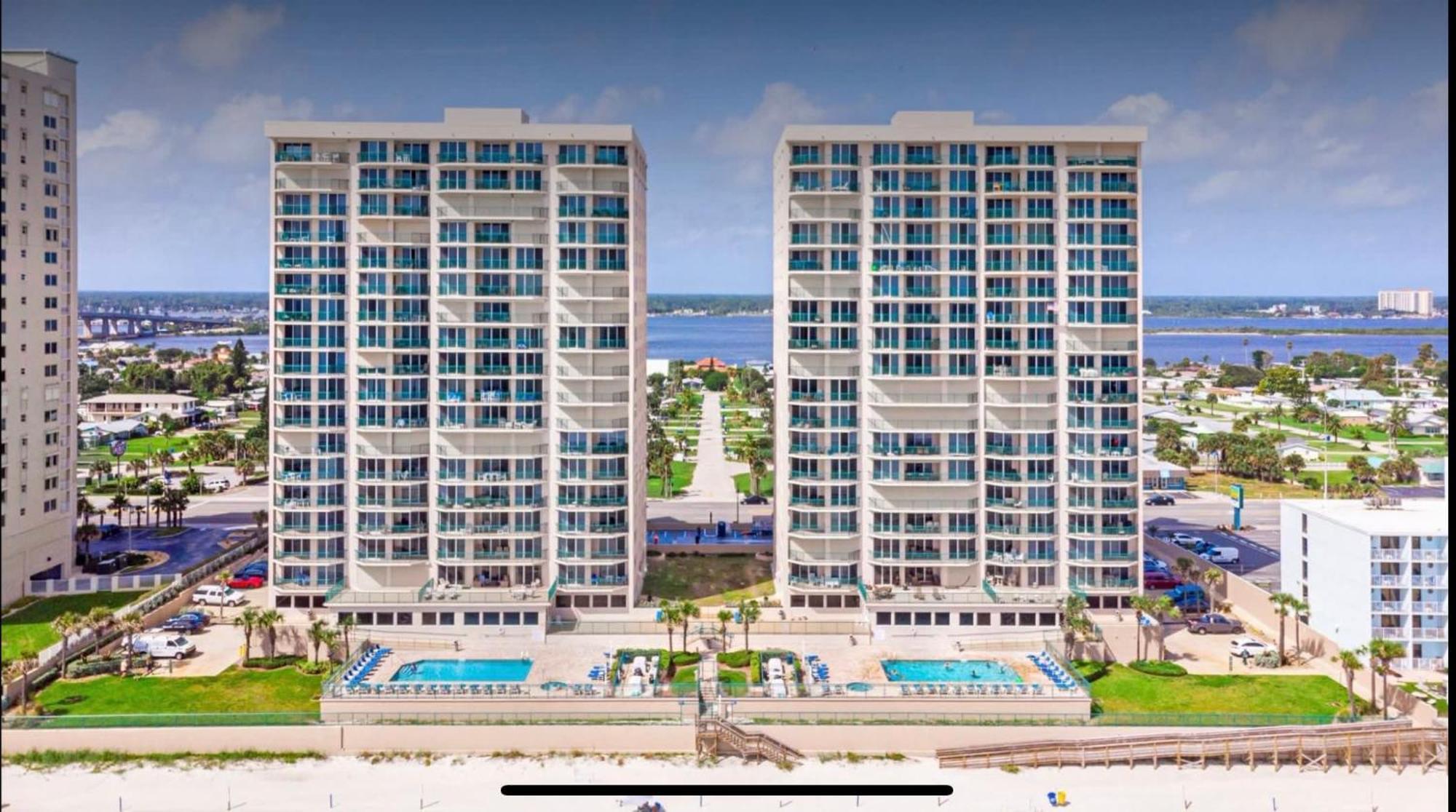 Oceanfront Beautiful Paradise Villa Daytona Beach Exterior photo